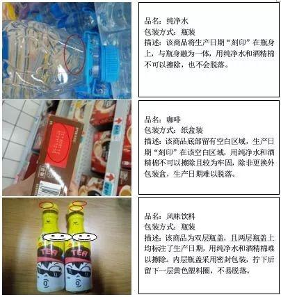 预包装食品生产日期